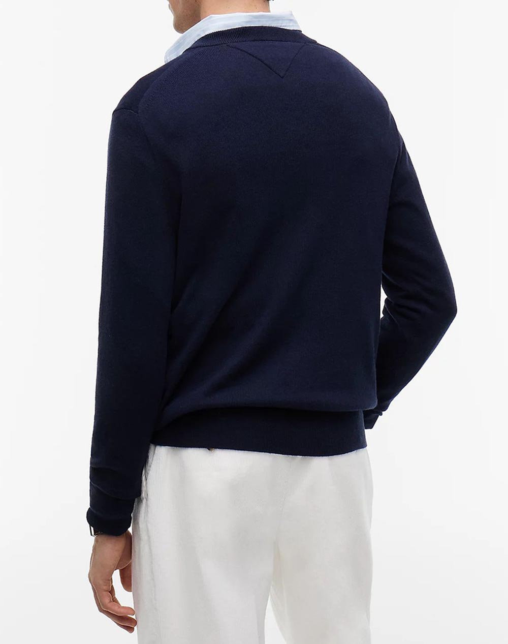 TOMMY HILFIGER PIMA ORG CTN CASHMERE V NECK