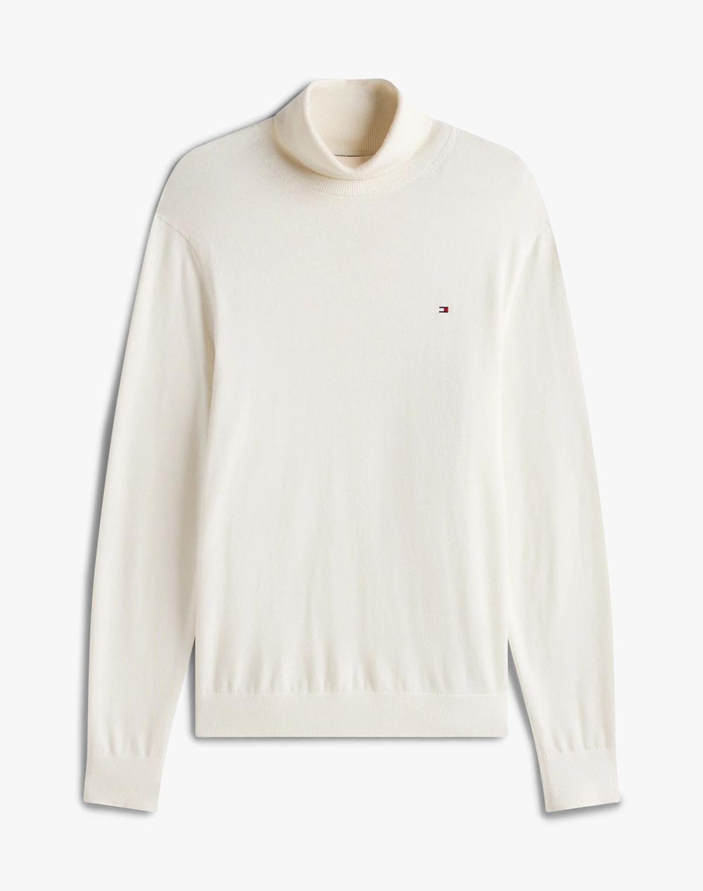 TOMMY HILFIGER PIMA ORG CTN CASHMERE ROLL NECK