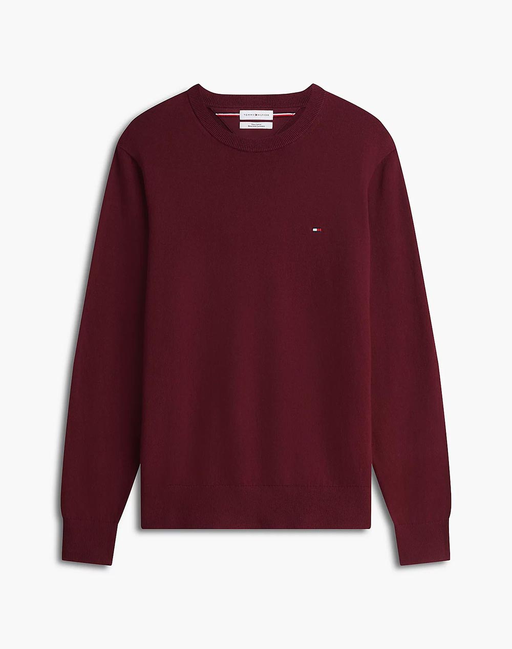 TOMMY HILFIGER PIMA ORG CTN CASHMERE CREW NECK