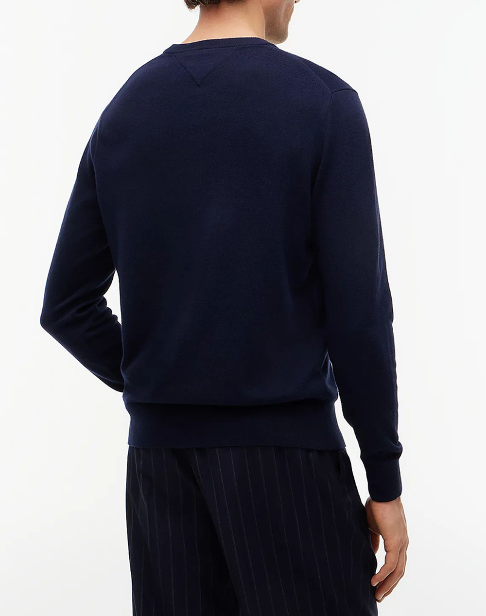 TOMMY HILFIGER PIMA ORG CTN CASHMERE CREW NECK