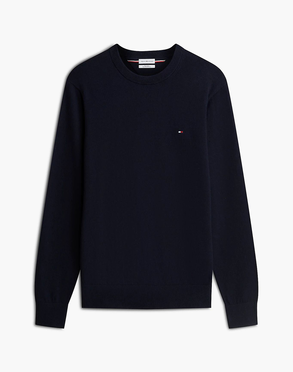 TOMMY HILFIGER PIMA ORG CTN CASHMERE CREW NECK