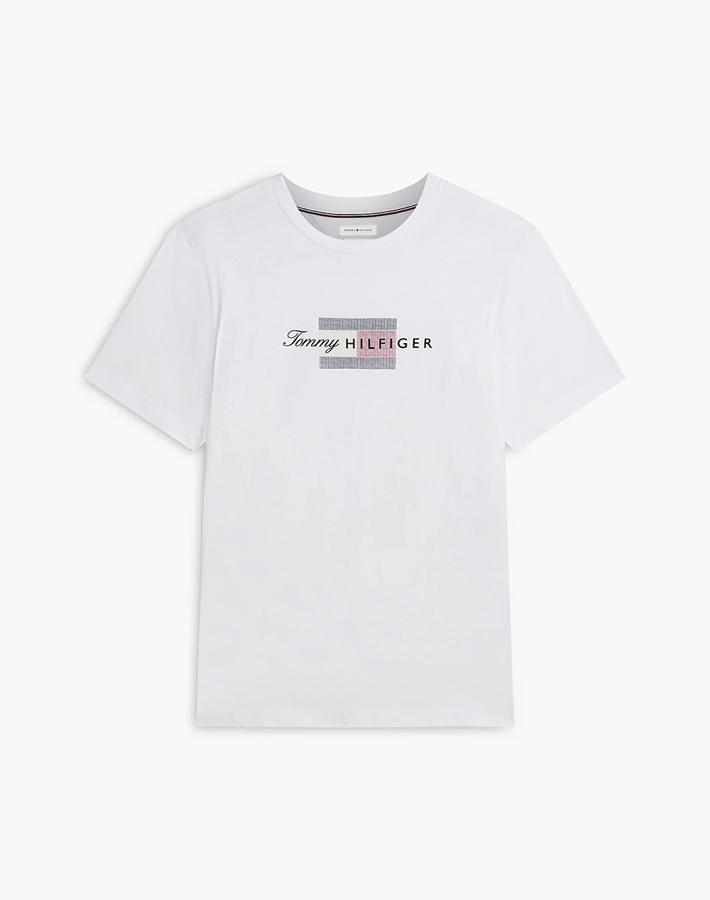 TOMMY HILFIGER SCRIPT FLAG REGULAR TEE