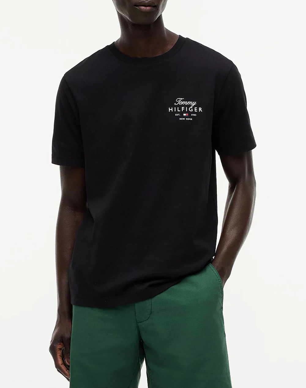TOMMY HILFIGER SCRIPT STACK REGULAR TEE
