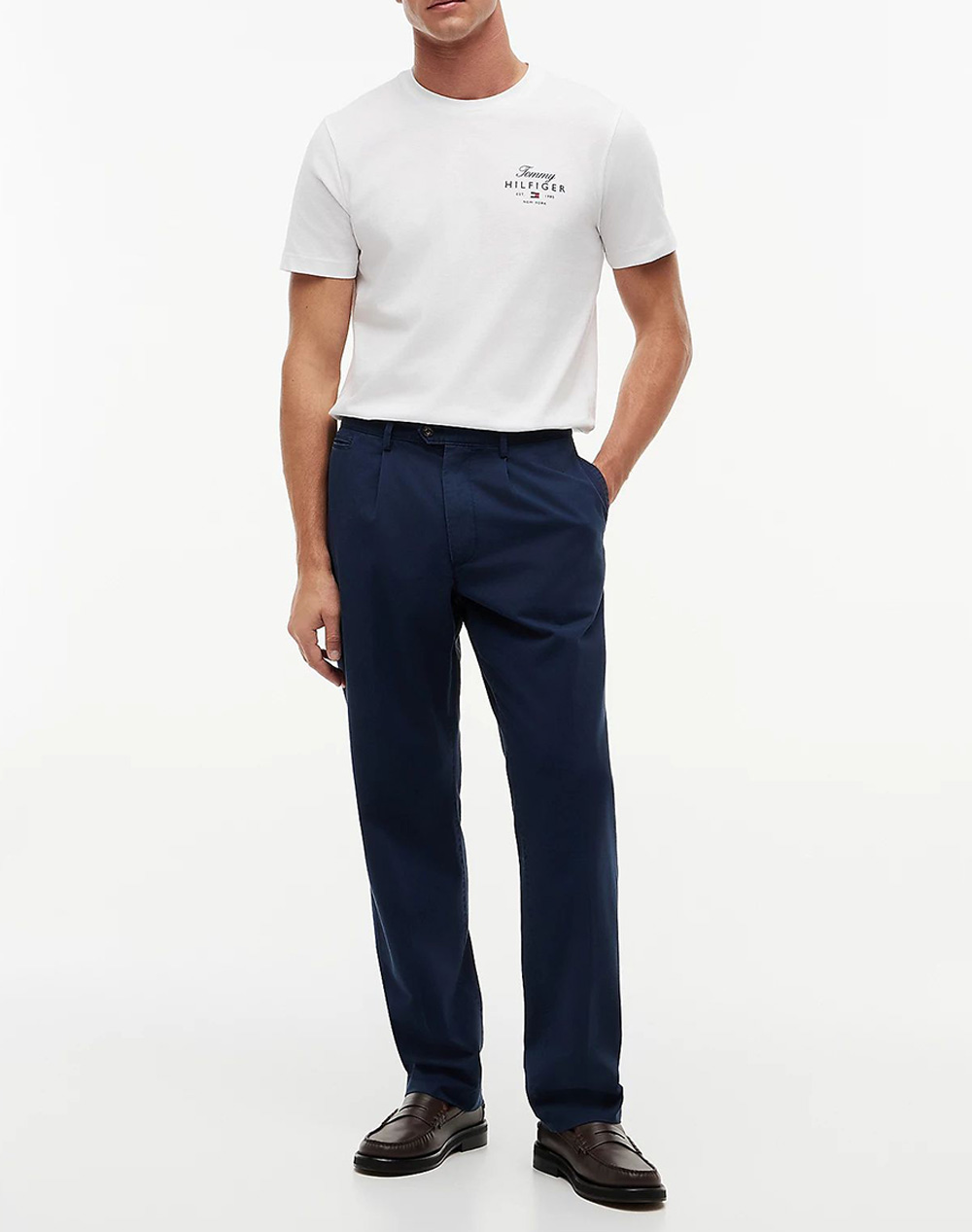 TOMMY HILFIGER SCRIPT STACK REGULAR TEE