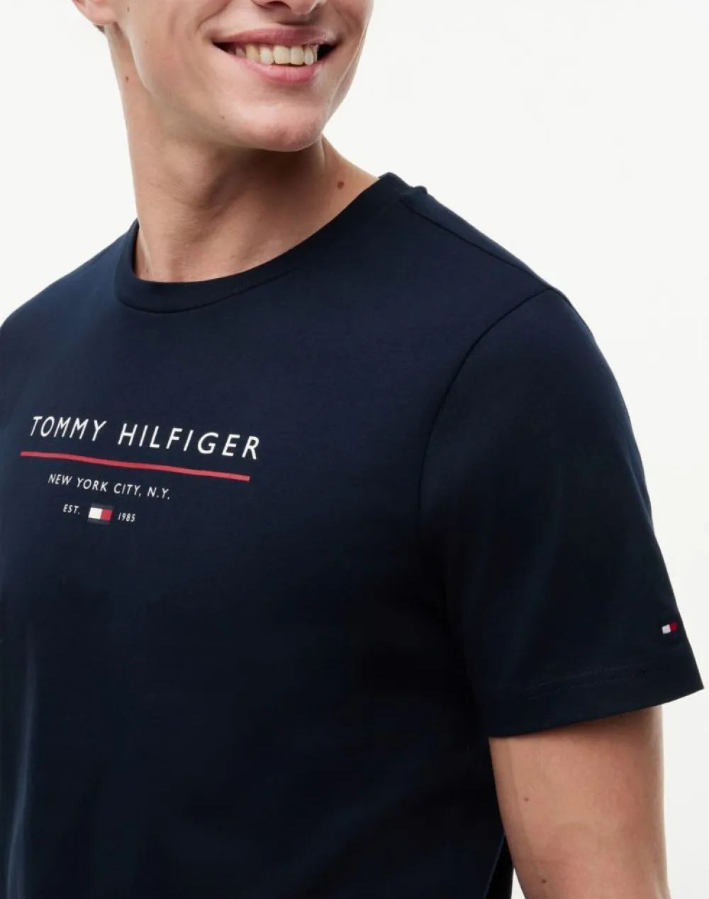 TOMMY HILFIGER BRAND LOVE NEW RWB REG TEE
