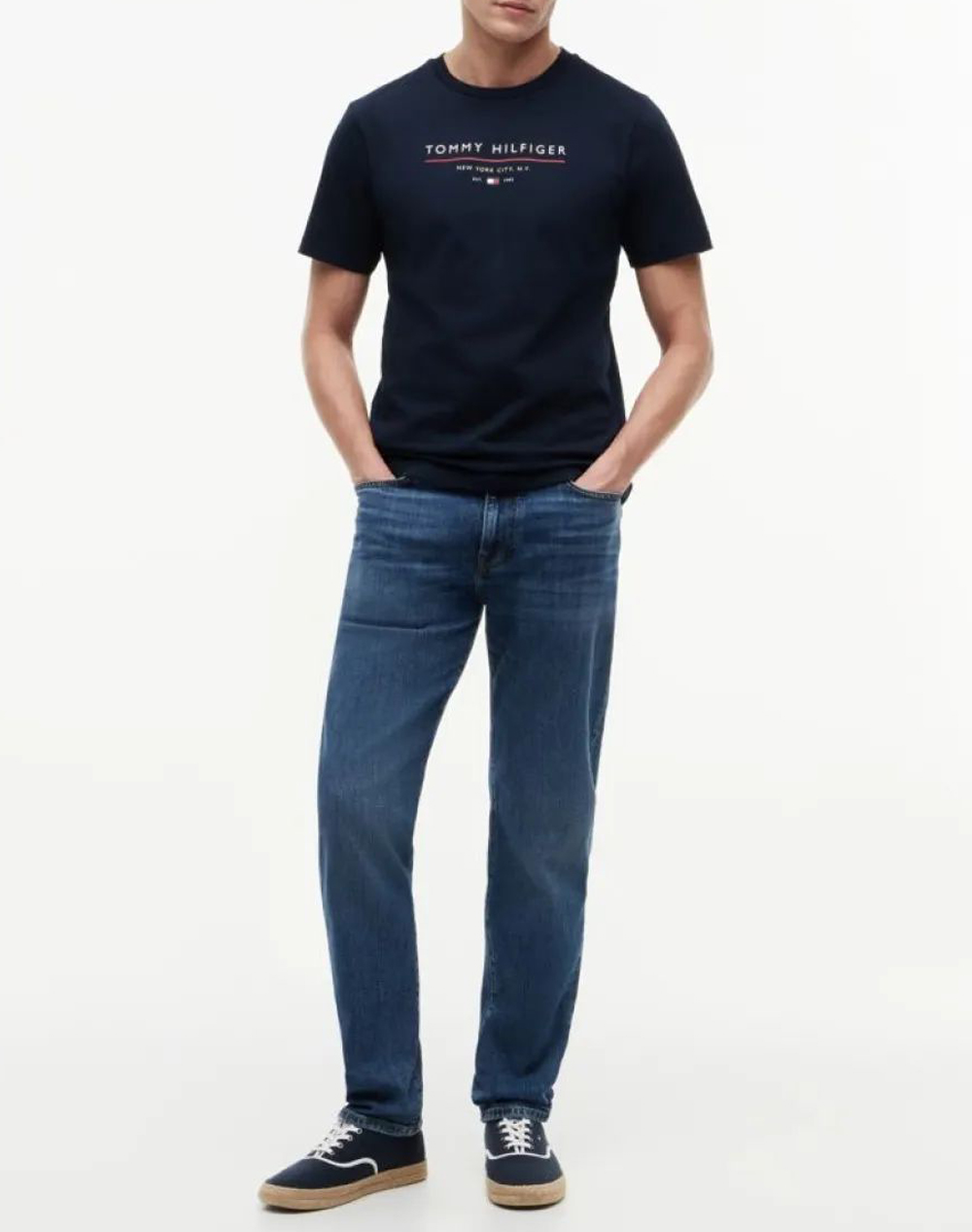 TOMMY HILFIGER BRAND LOVE NEW RWB REG TEE