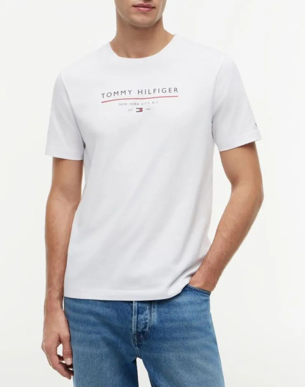 TOMMY HILFIGER BRAND LOVE NEW RWB REG TEE