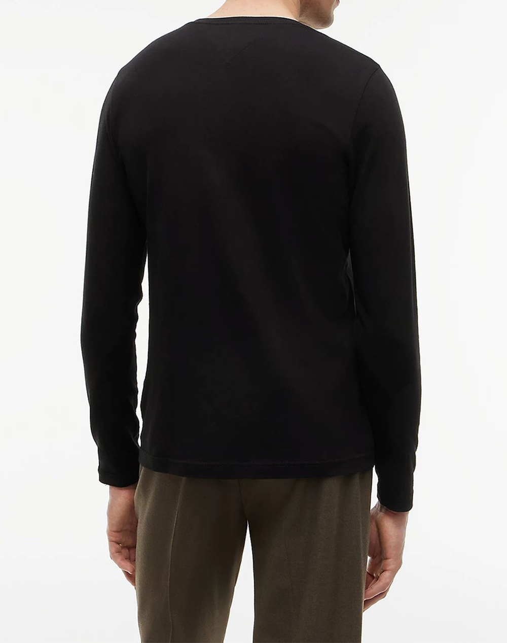 TOMMY HILFIGER STRETCH SLIM FIT LONG SLEEVE TEE