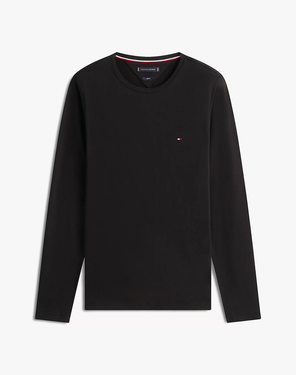 TOMMY HILFIGER STRETCH SLIM FIT LONG SLEEVE TEE