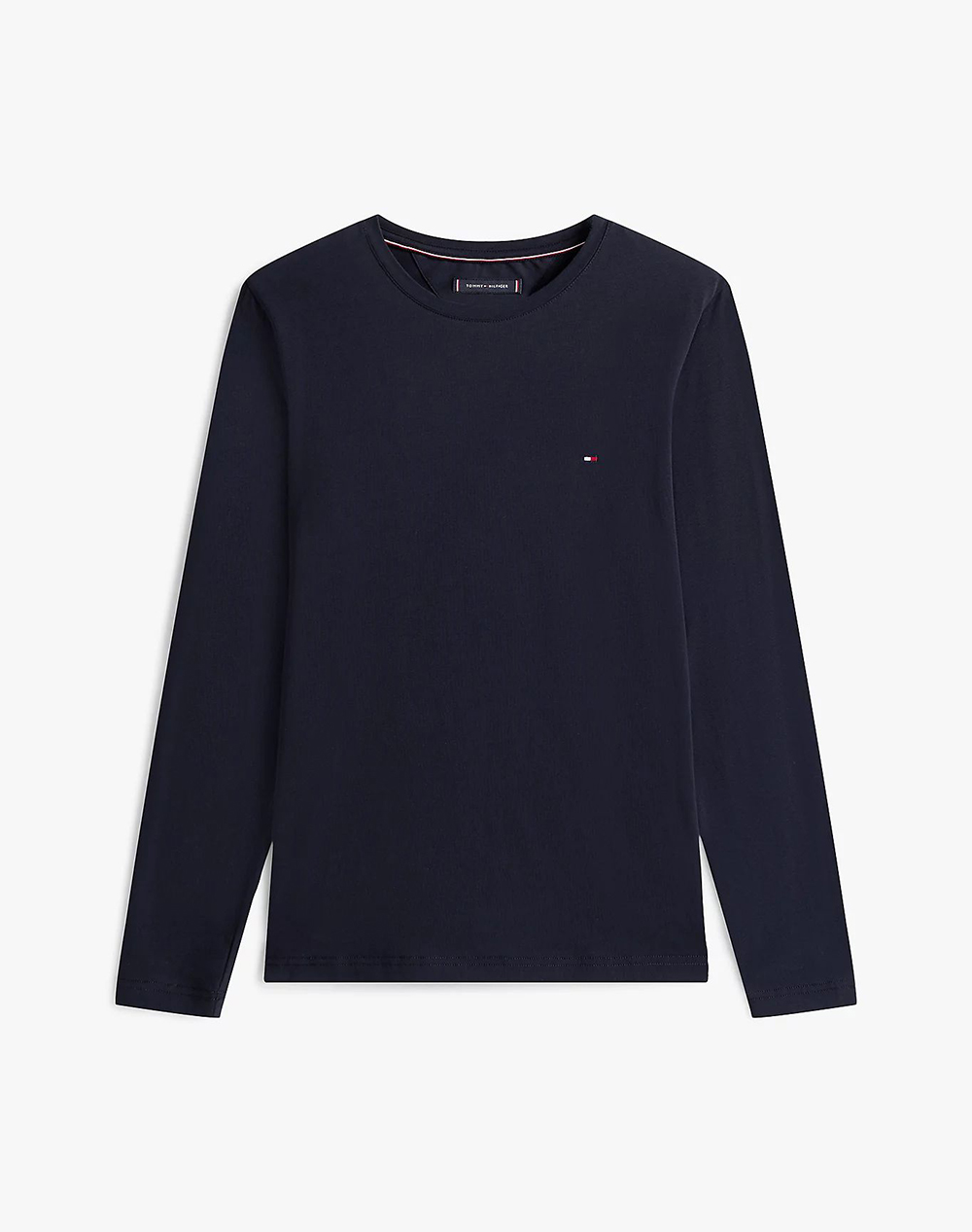 TOMMY HILFIGER STRETCH SLIM FIT LONG SLEEVE TEE