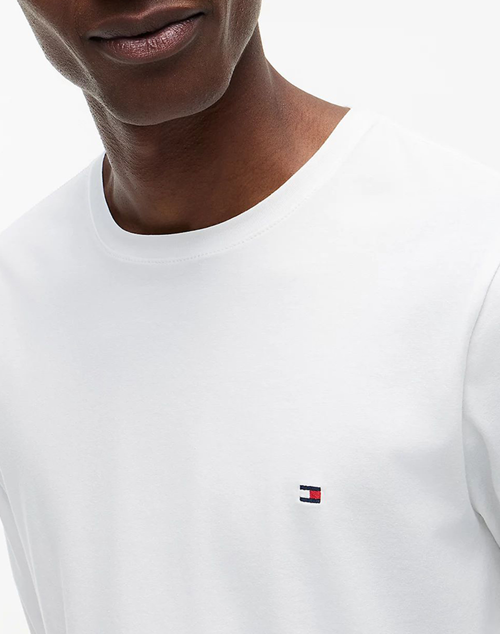TOMMY HILFIGER STRETCH SLIM FIT LONG SLEEVE TEE