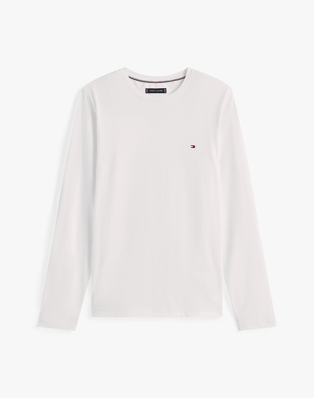 TOMMY HILFIGER STRETCH SLIM FIT LONG SLEEVE TEE