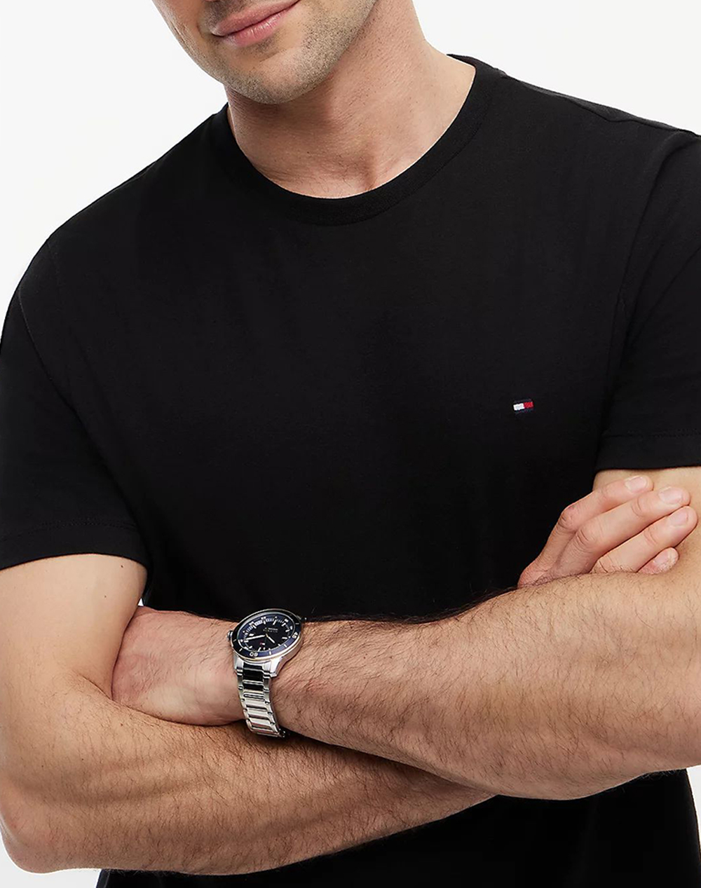 TOMMY HILFIGER ESSENTIAL REG FIT SOLID TEE