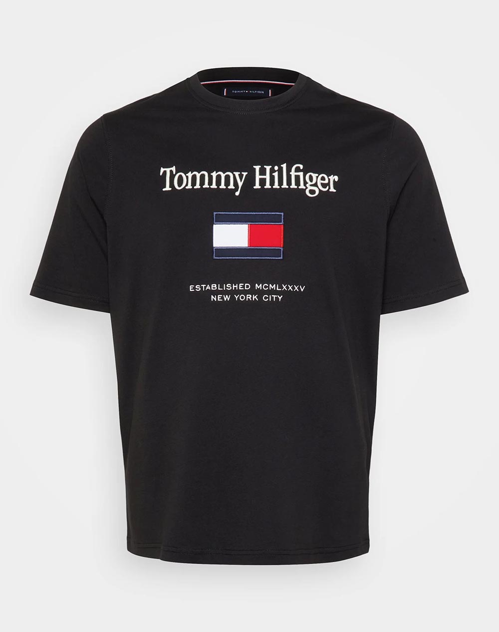 TOMMY HILFIGER TOMMY EMBRO FLAG TEE