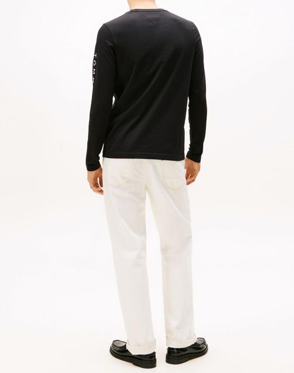TOMMY HILFIGER TOMMY LOGO LONG SLEEVE TEE