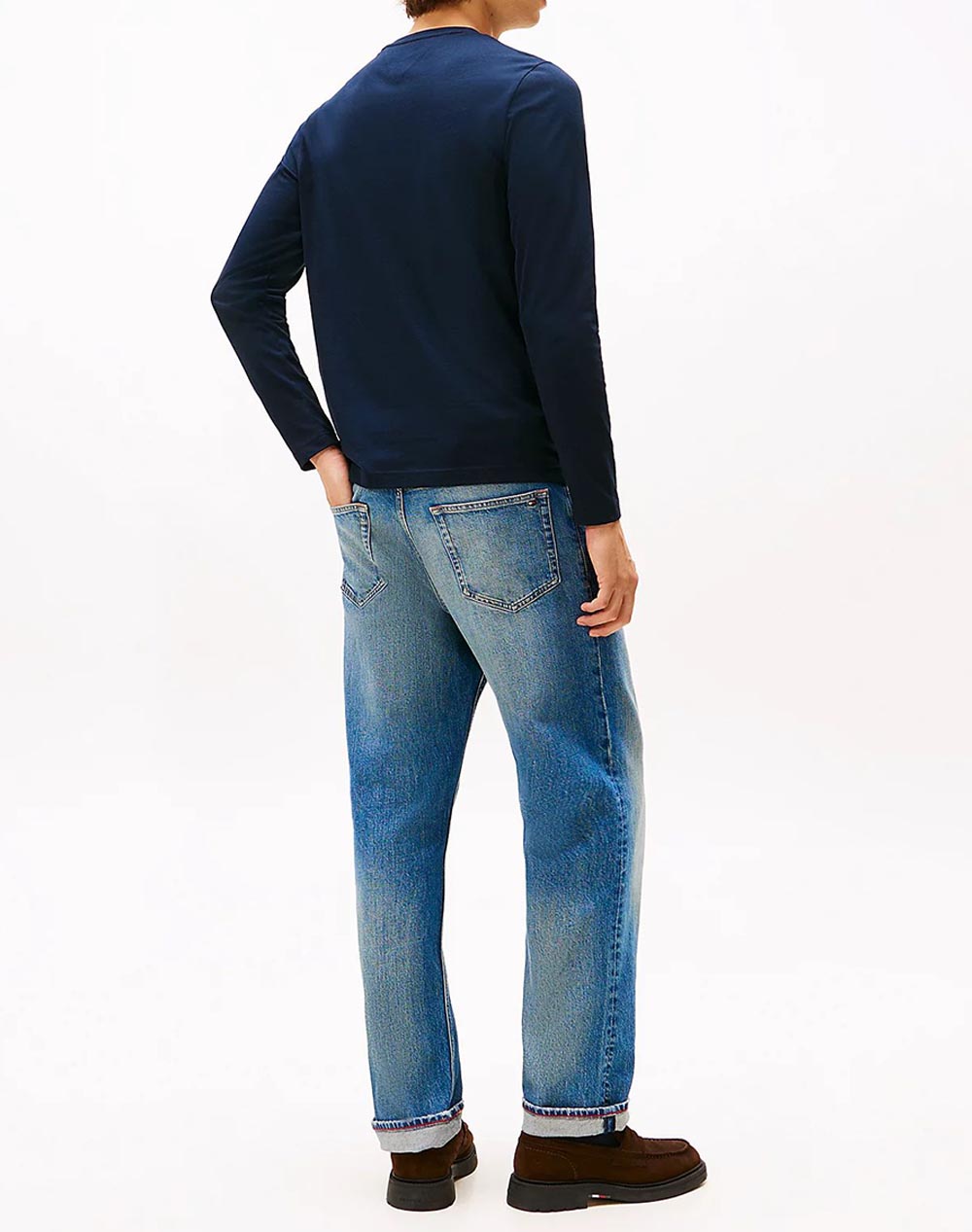 TOMMY HILFIGER TOMMY LOGO LONG SLEEVE TEE