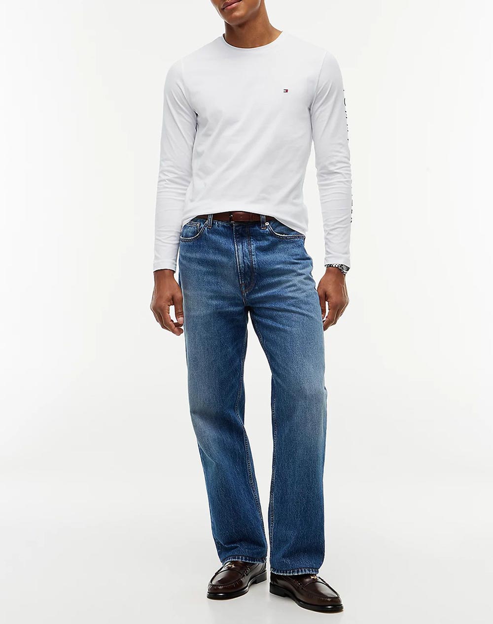 TOMMY HILFIGER TOMMY LOGO LONG SLEEVE TEE