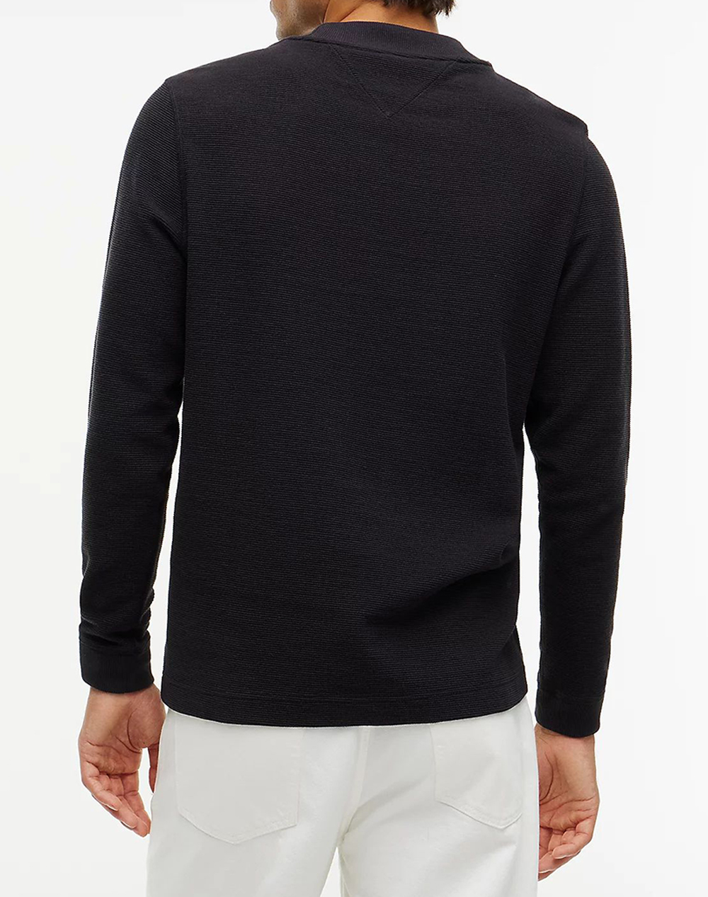 TOMMY HILFIGER TEXTURED LS TEE