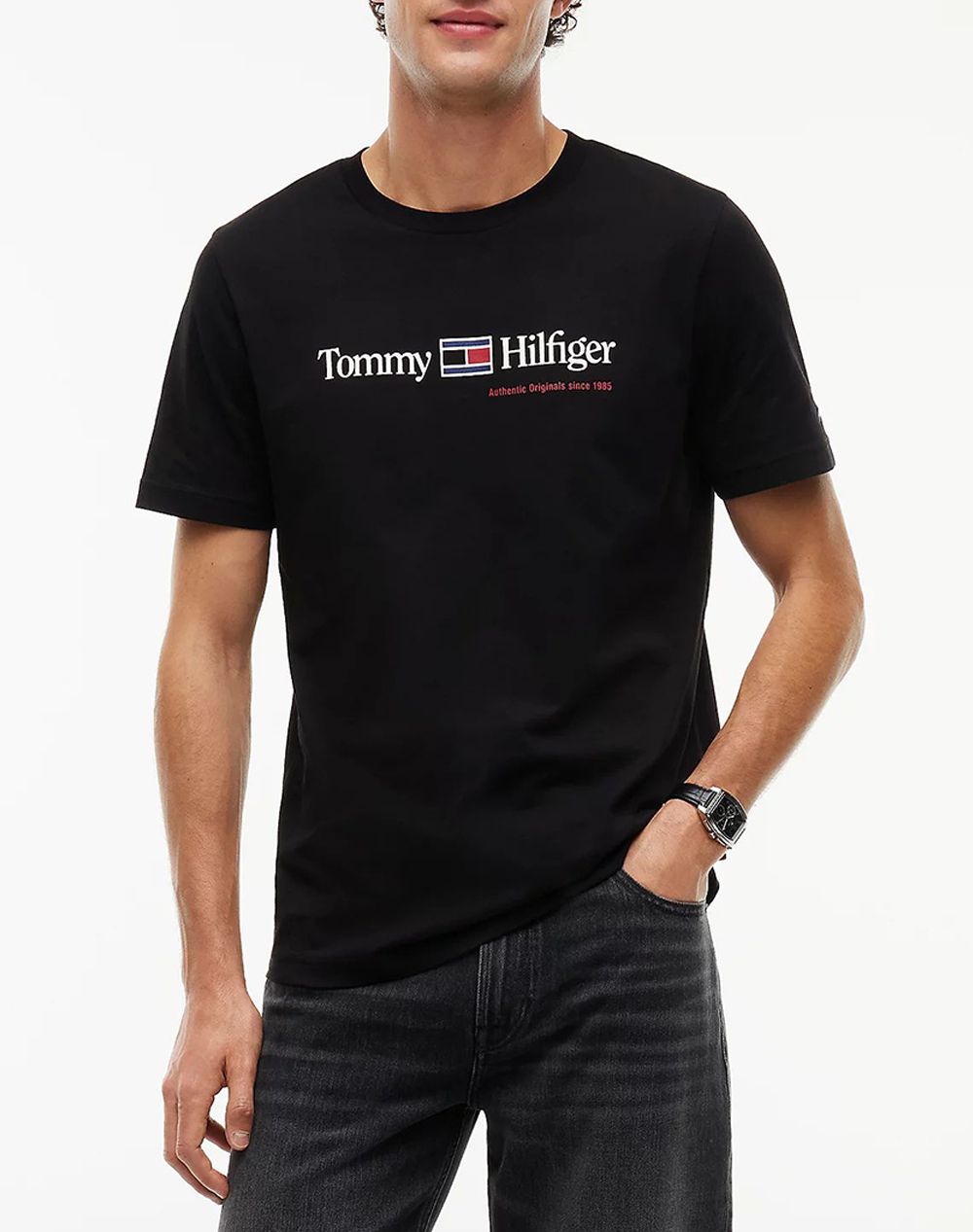 TOMMY HILFIGER BRAND LOVE RWB GRAPHIC TEE