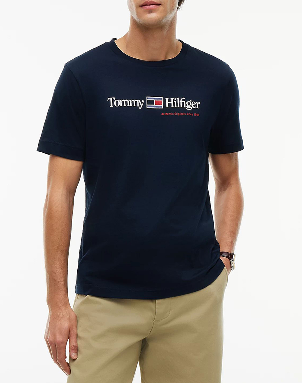 TOMMY HILFIGER BRAND LOVE RWB GRAPHIC TEE