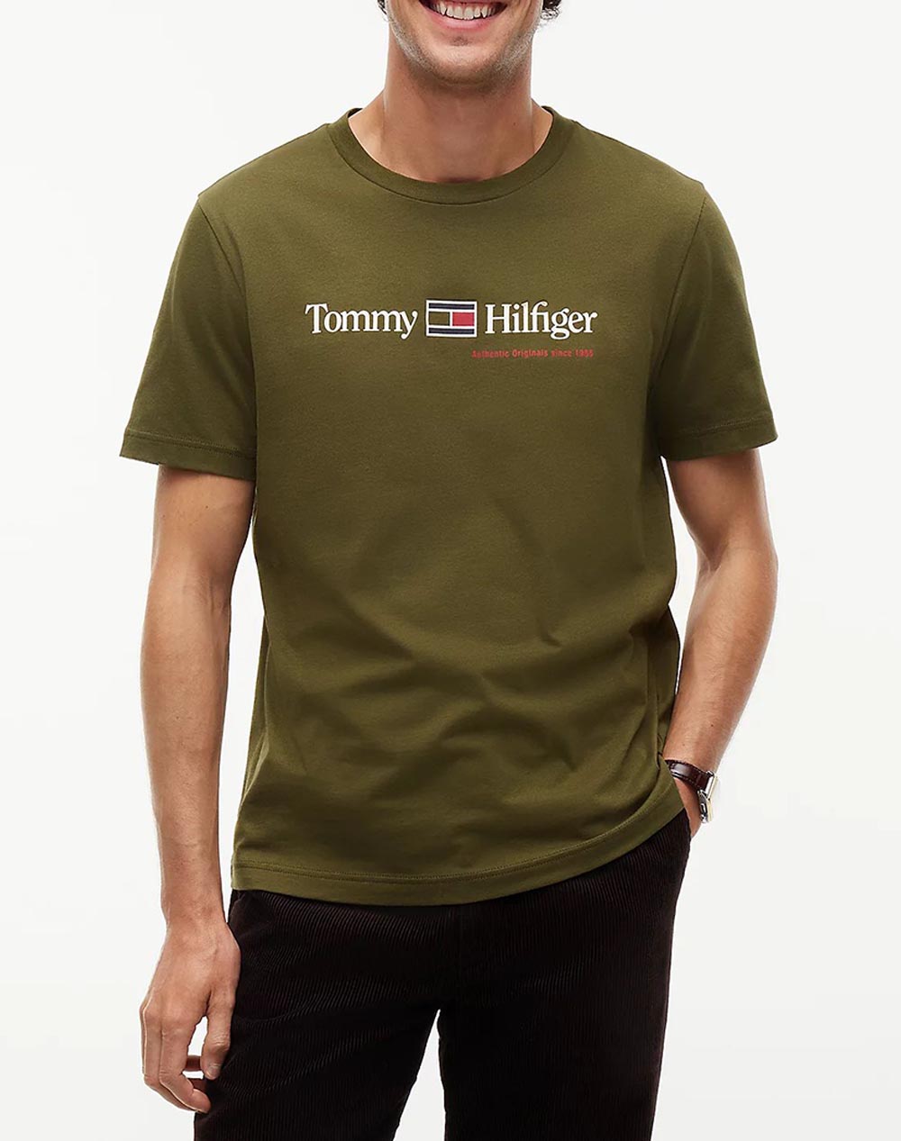 TOMMY HILFIGER BRAND LOVE RWB GRAPHIC TEE