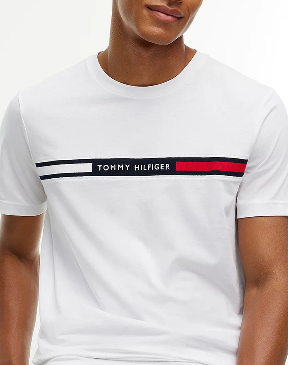 TOMMY HILFIGER HILFIGER CHEST INSERT TEE