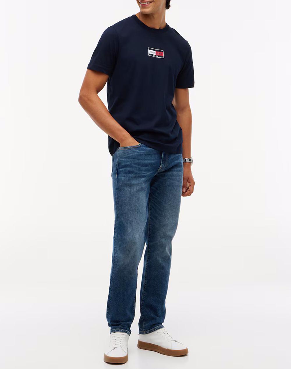 TOMMY HILFIGER BRAND LOVE SMALL FLAG TEE