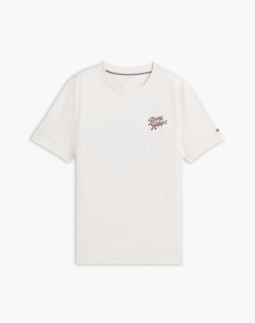 TOMMY HILFIGER IC GRAPHIC BACK PRINT TEE