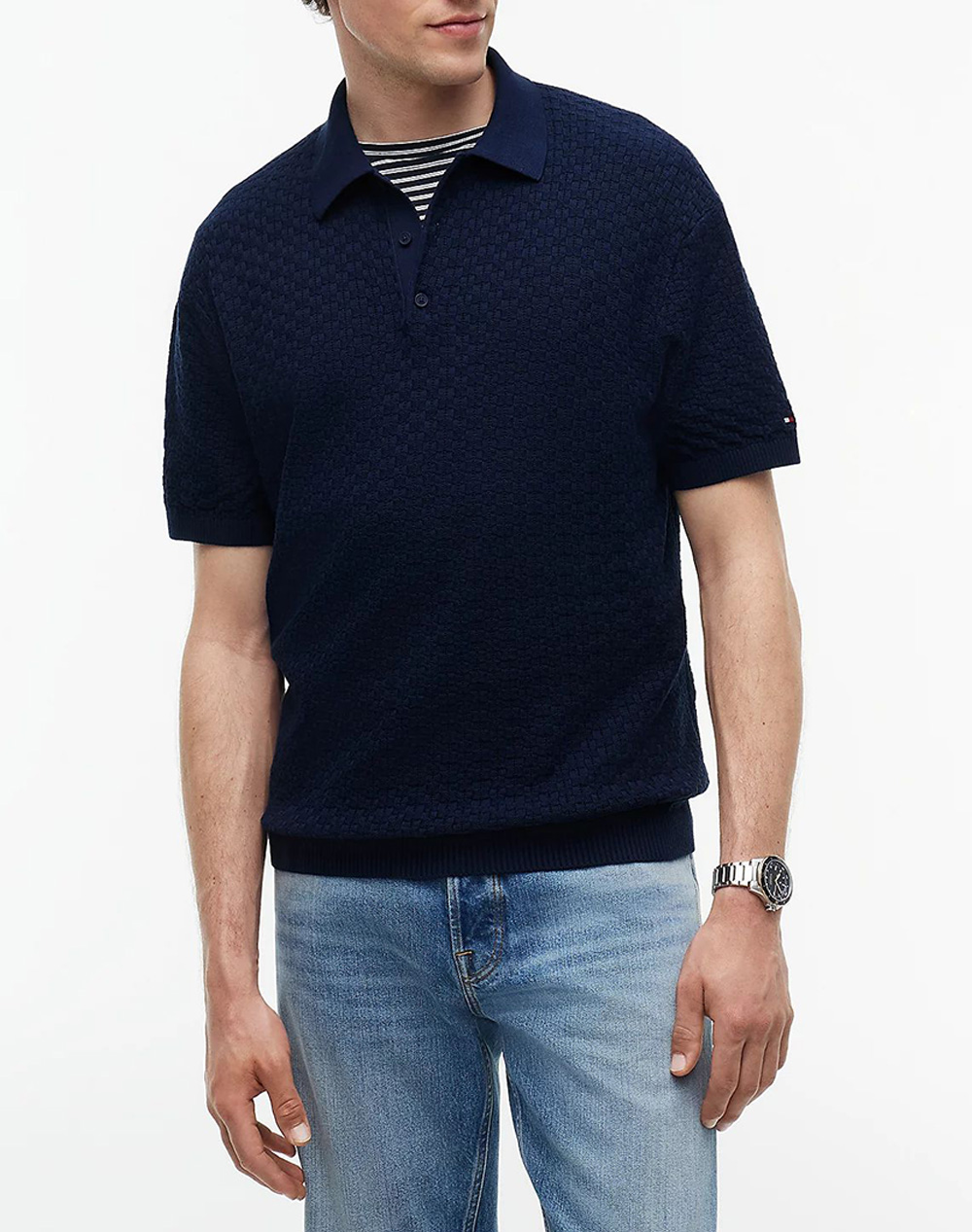 TOMMY HILFIGER GMD STRUCTURE SS POLO