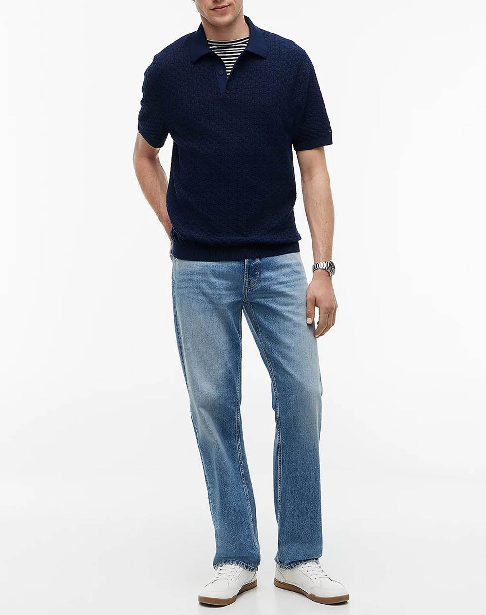 TOMMY HILFIGER GMD STRUCTURE SS POLO