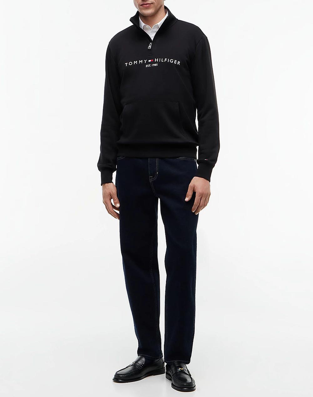 TOMMY HILFIGER TOMMY LOGO MOCKNECK