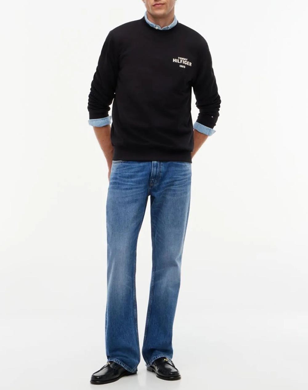 TOMMY HILFIGER HILFIGER 1985 REF TERRY CREW