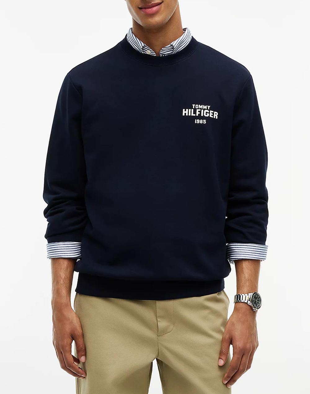 TOMMY HILFIGER HILFIGER 1985 REF TERRY CREW