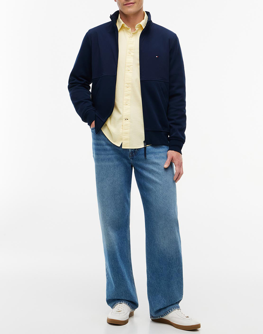 TOMMY HILFIGER PERFORMANCE GRAPHIC ZIP THROUGH