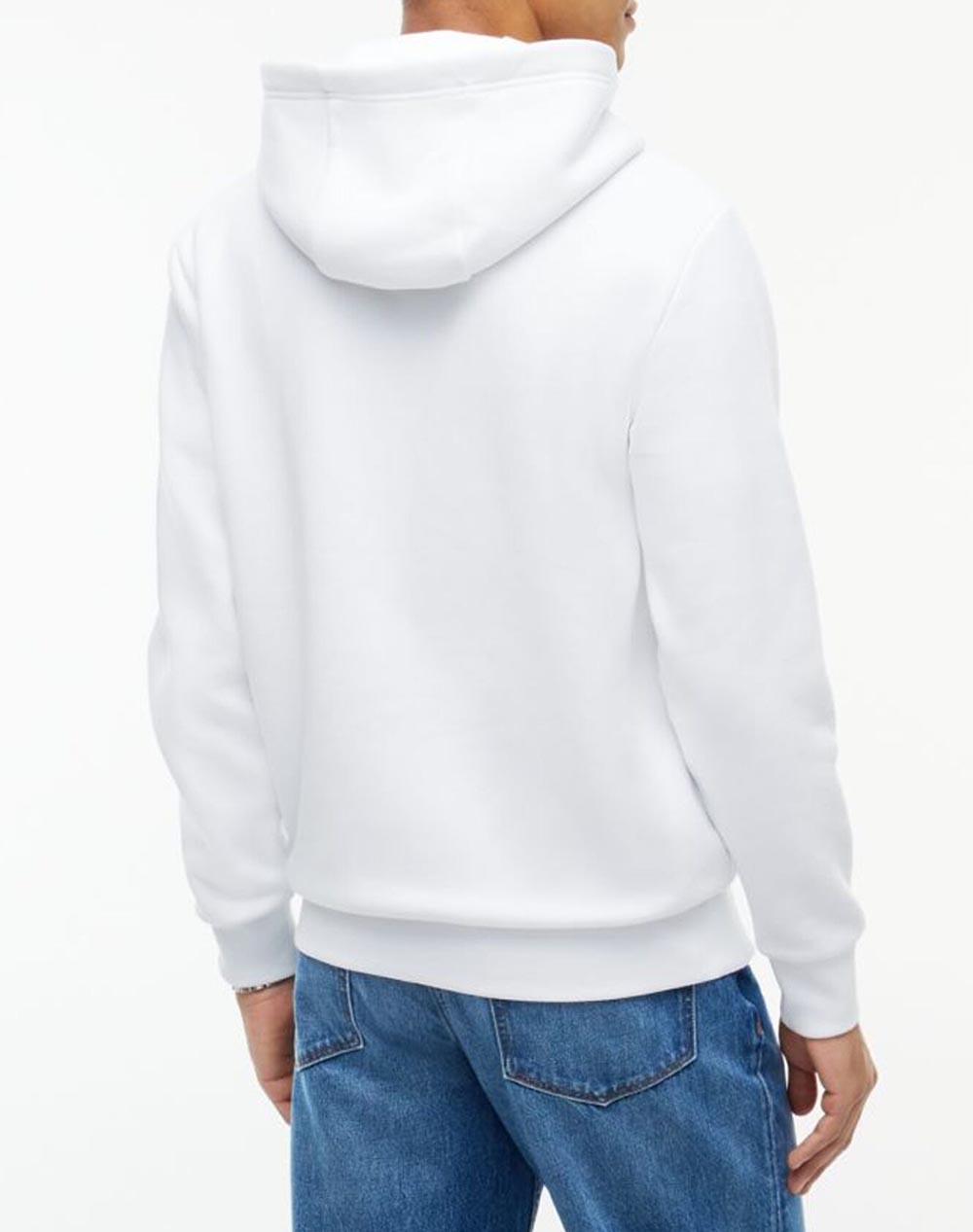TOMMY HILFIGER RWB GRAPHIC REG FLEECE HOODIE