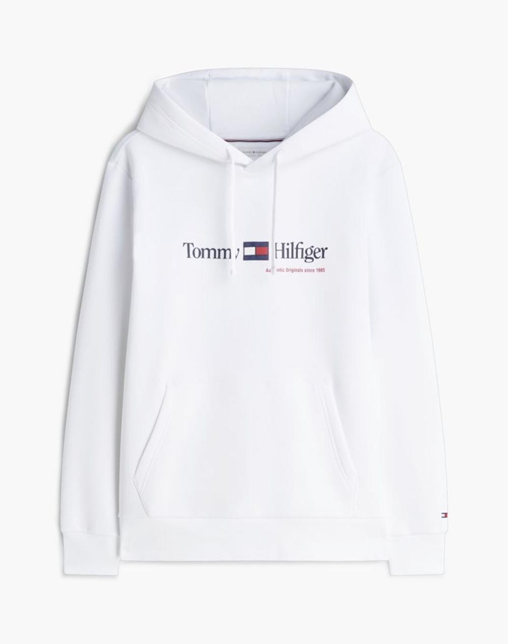 TOMMY HILFIGER RWB GRAPHIC REG FLEECE HOODIE