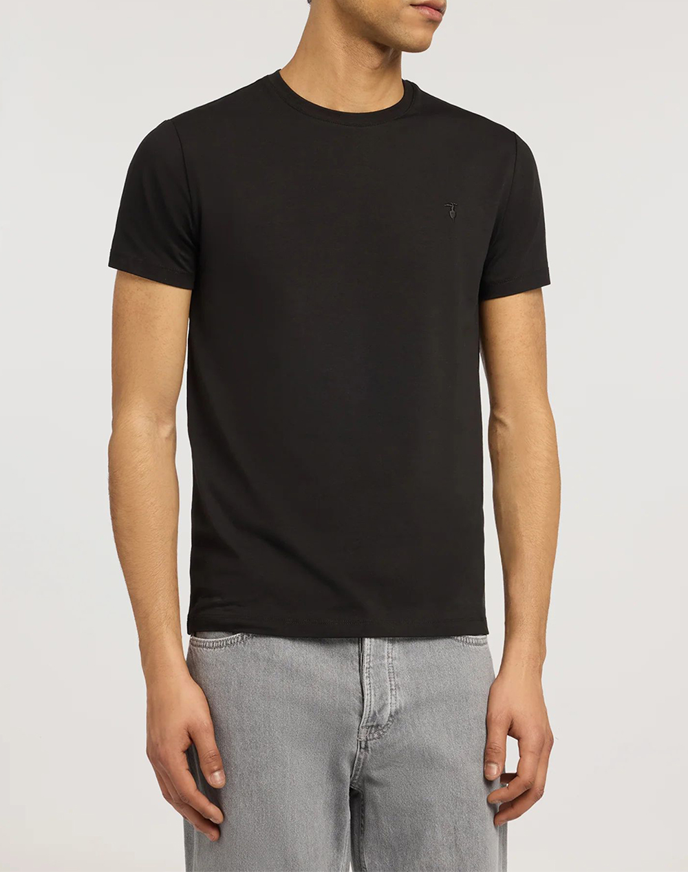 TRUSSARDI SLIM FIT T-SHIRT - ESSENTIAL LEVRIERO - STRETCH JERSEY