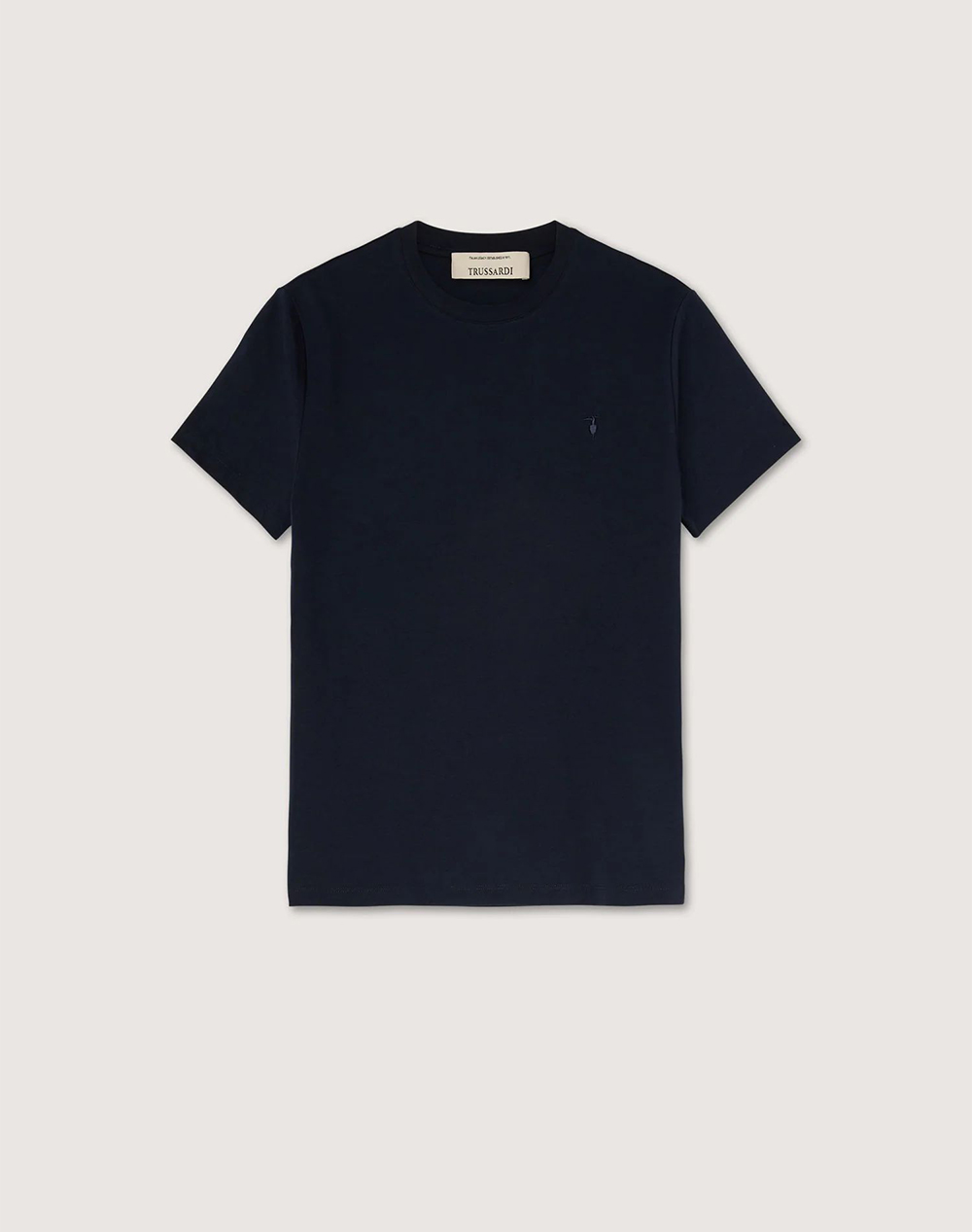 TRUSSARDI SLIM FIT T-SHIRT - ESSENTIAL LEVRIERO - STRETCH JERSEY