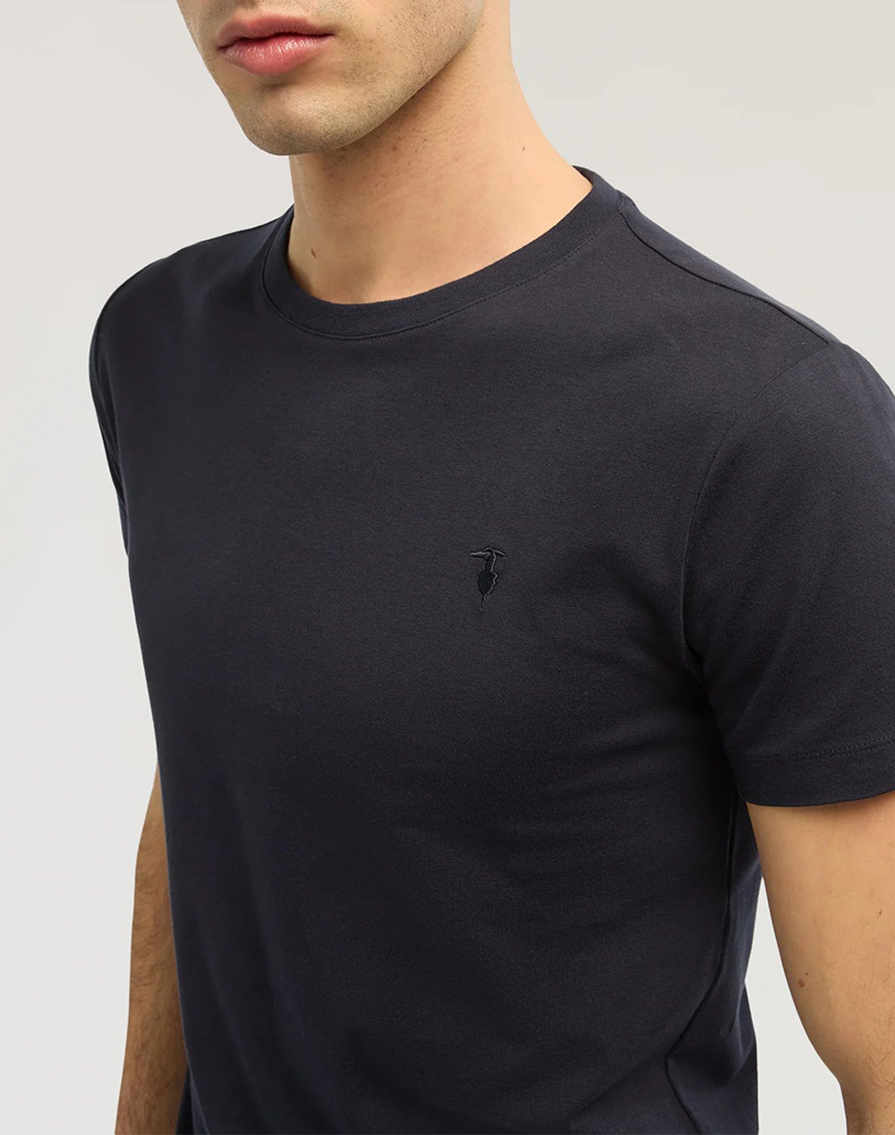 TRUSSARDI SLIM FIT T-SHIRT - ESSENTIAL LEVRIERO - STRETCH JERSEY