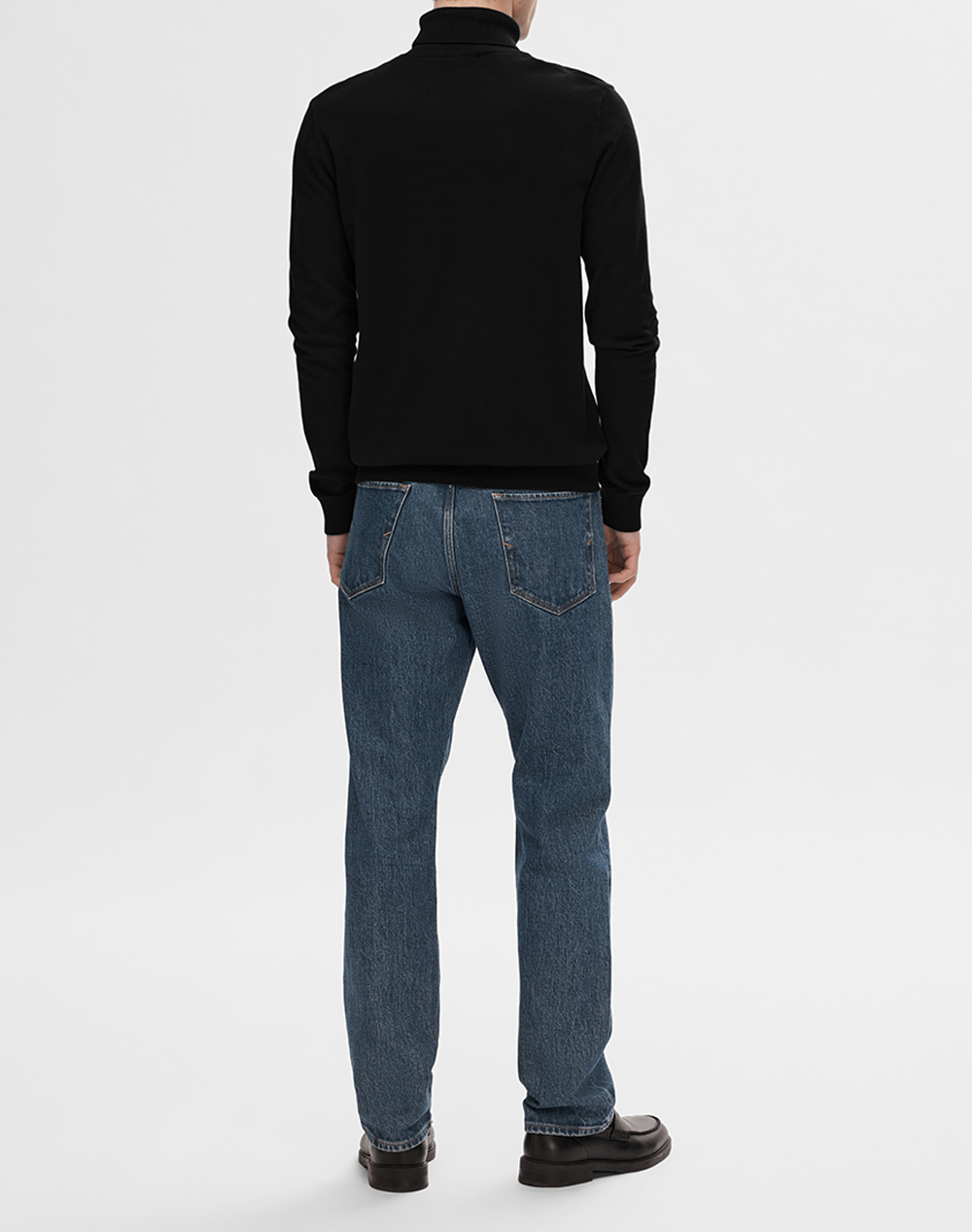 SELECTED SLMBERG ROLL NECK NOOS