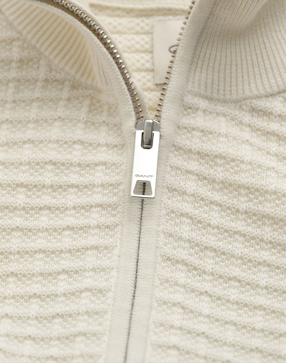 GANT ПУЛОВЕР ΜΜ COTTON TEXTURE HALF ZIP