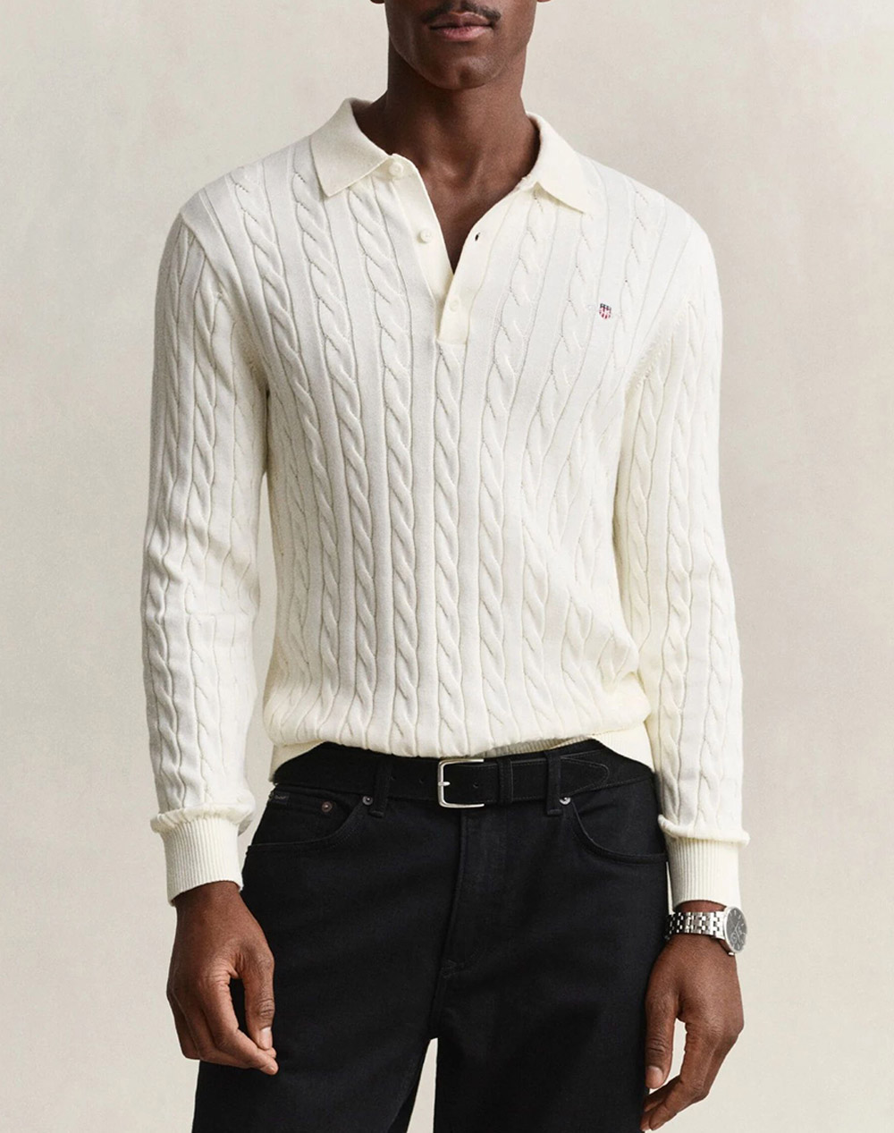 GANT ПУЛОВЕР ΜΜ COTTON CABLE POLO