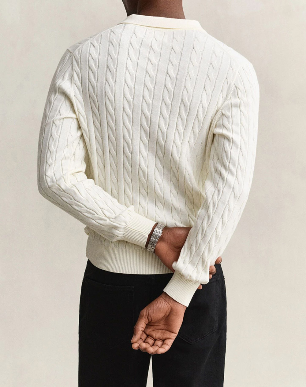 GANT ПУЛОВЕР ΜΜ COTTON CABLE POLO