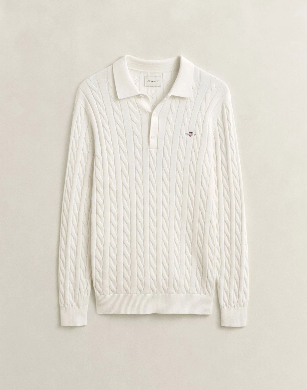 GANT ПУЛОВЕР ΜΜ COTTON CABLE POLO