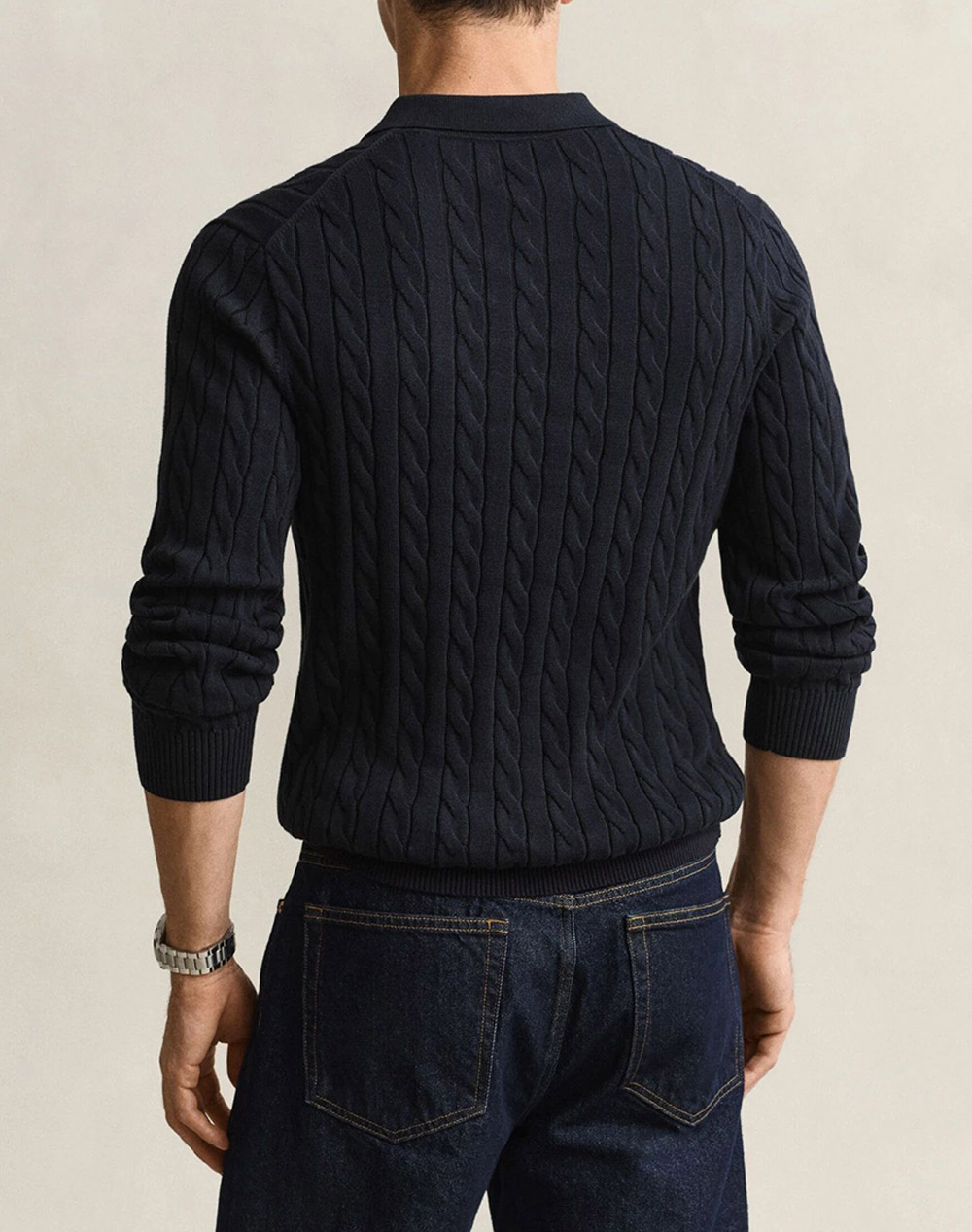 GANT ПУЛОВЕР ΜΜ COTTON CABLE POLO