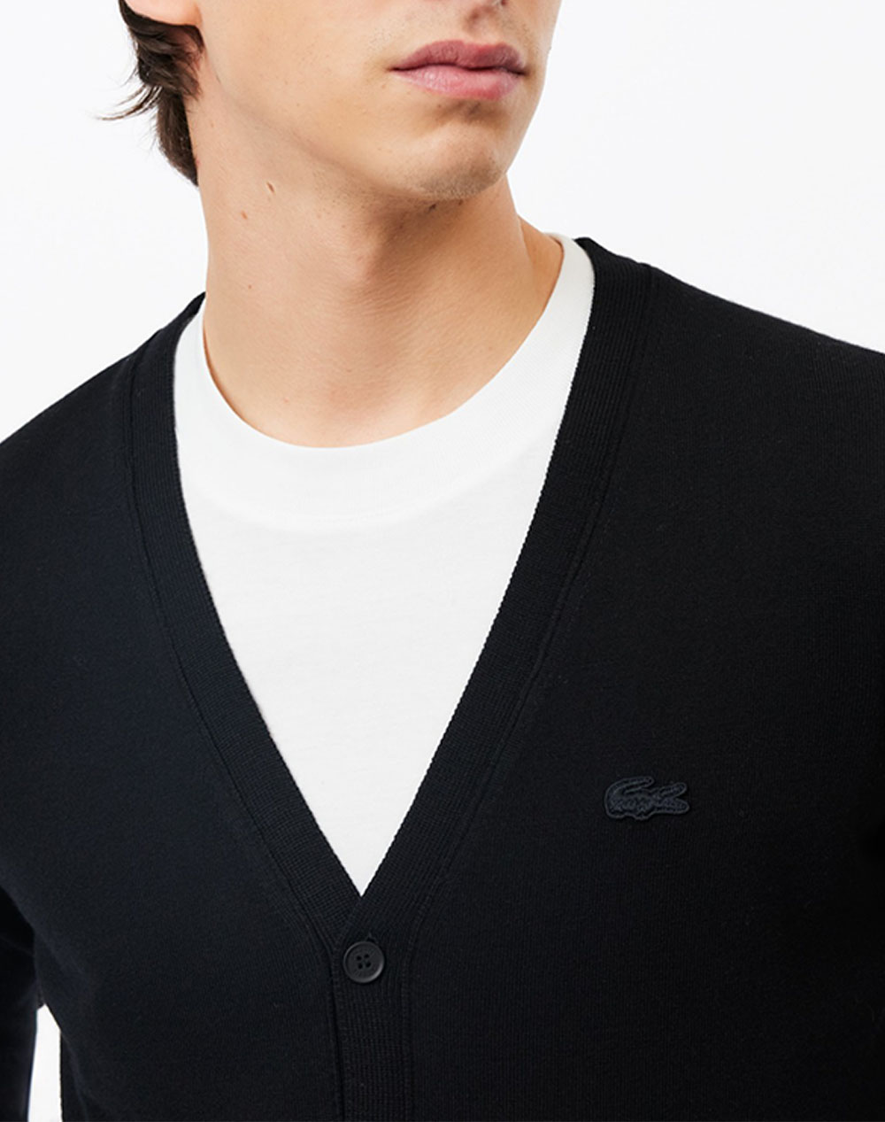 LACOSTE ПУЛОВЕР С ДЪЛЪГ РЪКАВ SWEATER