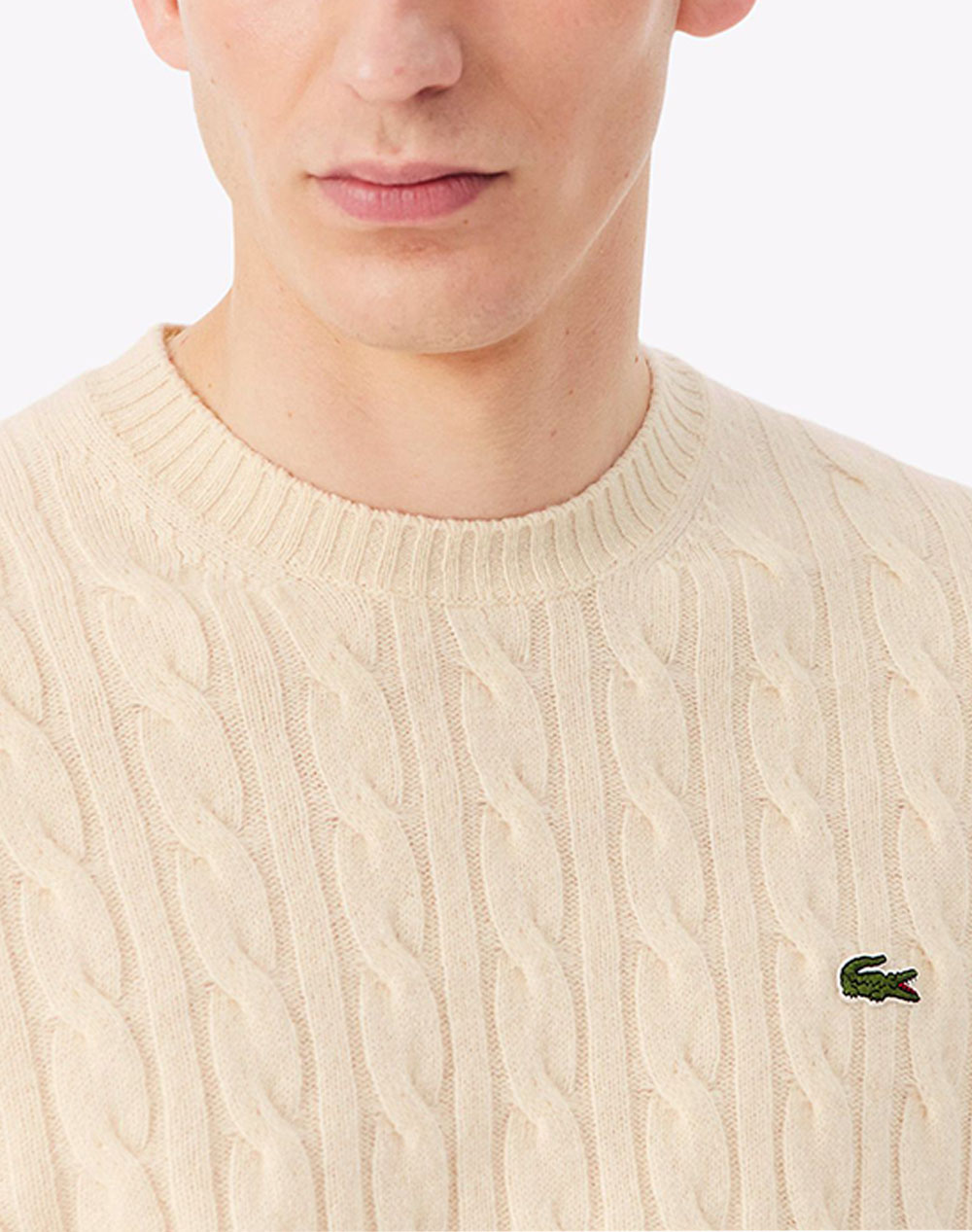LACOSTE ПУЛОВЕР С ДЪЛЪГ РЪКАВ SWEATER