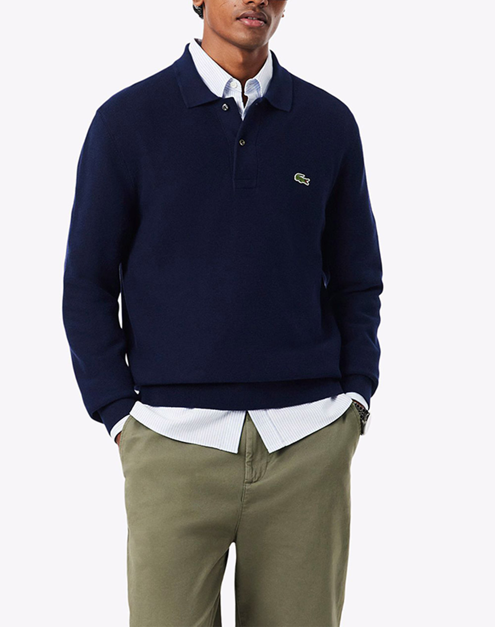LACOSTE ПУЛОВЕР С ДЪЛГИ РЪКАВИ SWEATERS