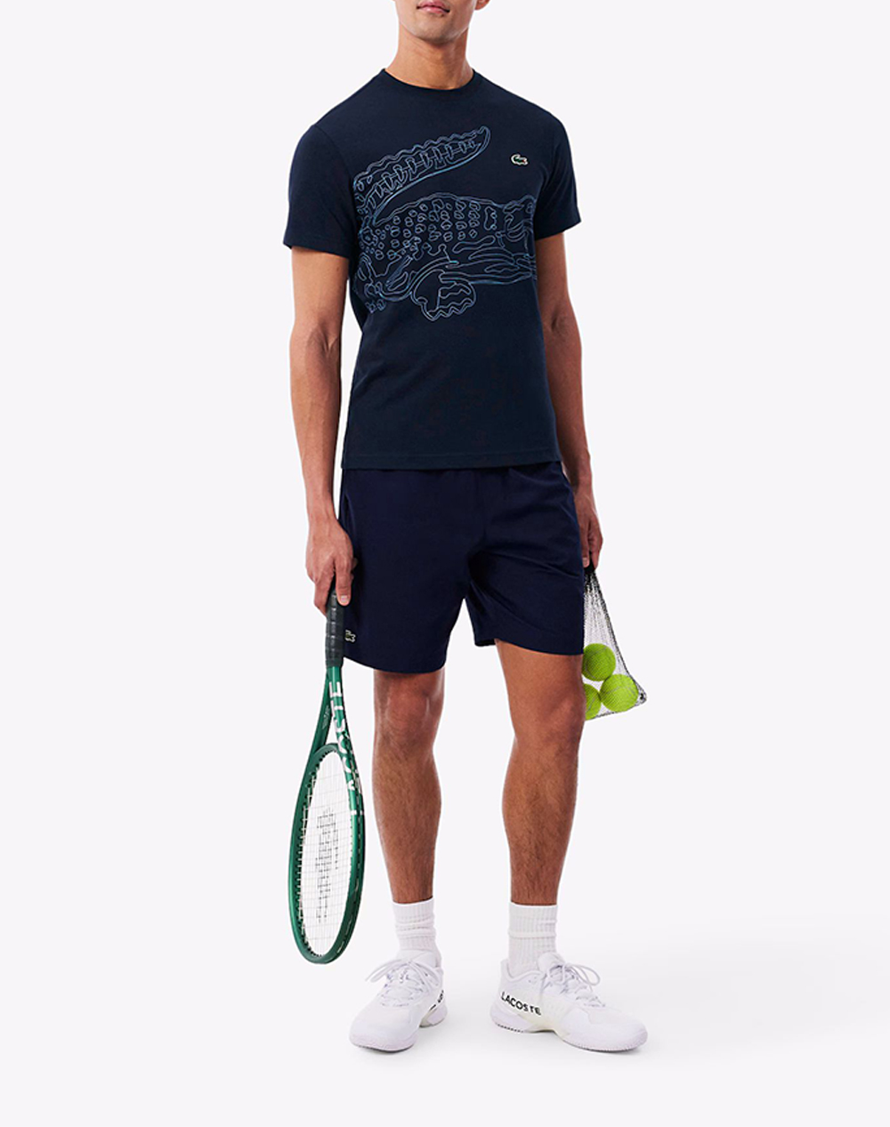 LACOSTE БЛУЗА С КЪСИ РЪКАВИ TEE-SHIRT & TURTLE NECK SHIRT