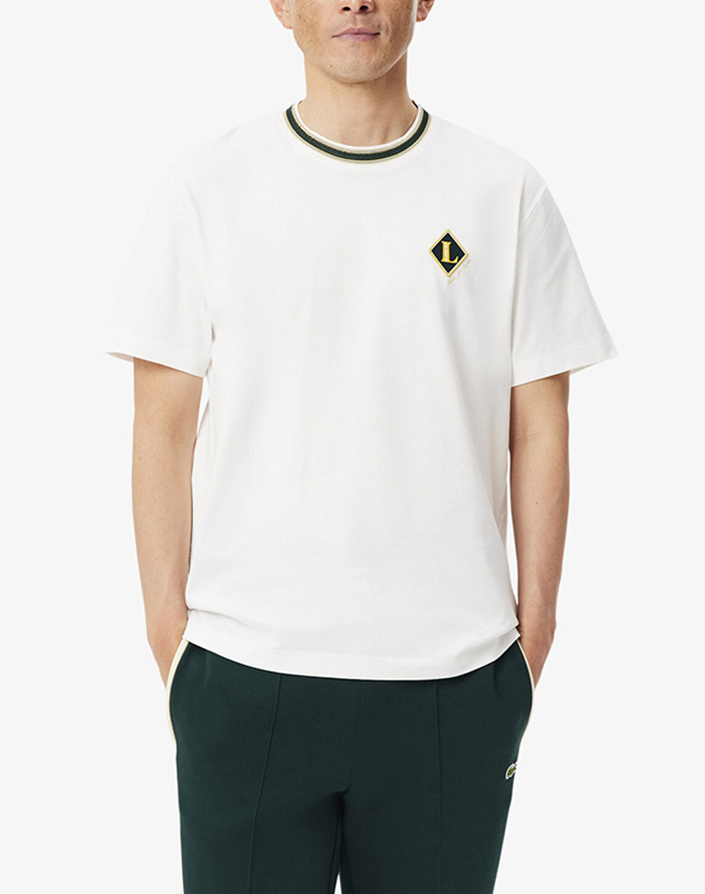 LACOSTE БЛУЗА С КЪСИ РЪКАВИ TEE-SHIRT & TURTLE NECK SHIRT